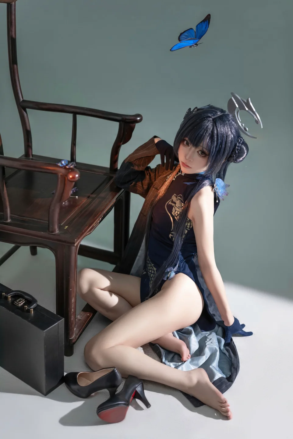 矢量鱼 - No.024 蔚蓝档案·龙华妃咲 [24P-238MB] tg@simisebaisi 【丝足阁】014.webp